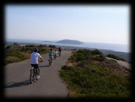 SUNSET TOUR (Bike Trekking) Cycling Distance s Valta Proti Island 16 km Easy bike trek. Suitable for all ages and experience levels 85 (incl.