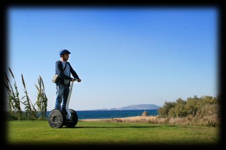 SEGWAY EXPERIENCE Driving distance s Romanos & Petrochori 8 km Guided Segway tour. Age limit 16+ 55 (incl.