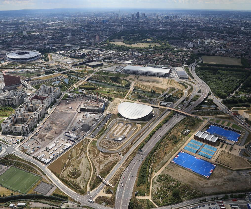 QUEEN ELIZABETH OLYMPIC PARK FOUR YEARS ON One of the key messages during London s bid to stage the 2012 Olympics and Paralympics was how the games would act as a catalyst for the regeneration of