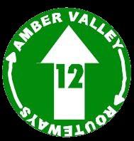 The Walk: A large section of this walk is now way marked by Amber Valley Borough Council as Routeway 12 with the symbol below.