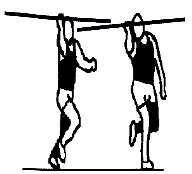 f. THE APPROACH (PRELIMINARY) During this phase the javelin is carried at head height, with the arm bent, the elbow pointing forward. The palm of the hand must face upwards.