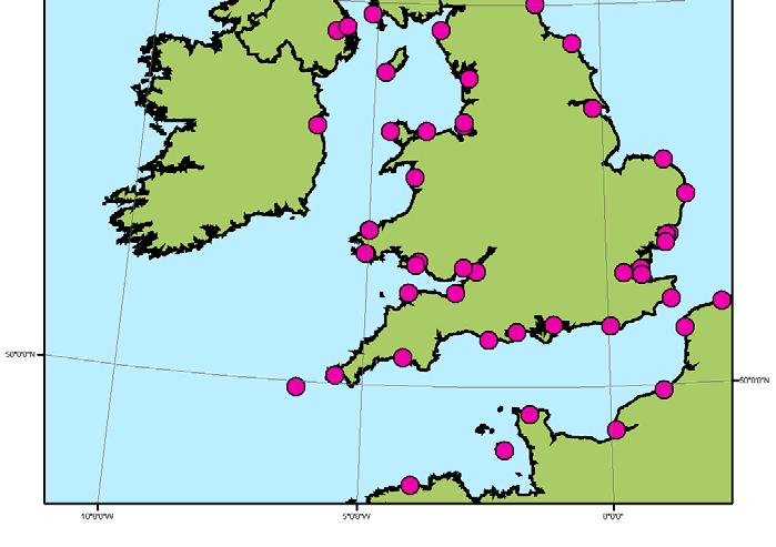 Data sources: Tide Gauge data via the Permanent Service for Mean Sea Level (PSMSL) National Tidal