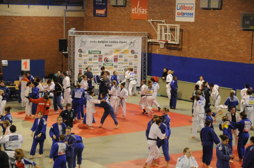 For 32 years now, the Belgian Ladies Open in Arlon regroups more than 400 judokas from European countries: France, Germany, the Netherlands, Sweden, Finland, Norway, the Grand Duchy of Luxembourg,