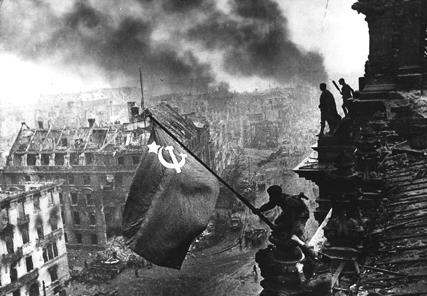 TAC74 TRANSLATED BY COASTAL FORTRESS RED FLAG BERLIN, GERMANY, 30 April 1945: After the fall of the Kroll Opera, across the road from the Department of Domestic Affairs, the Russians could finally