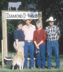 The family tree Don and Janet DeBoo, owners of Diamond D Angus Ranch (along with their son, Mark; his wife, Vicki; and their children, Tiffany, 16, and Brandon, 14) have a long family history in the