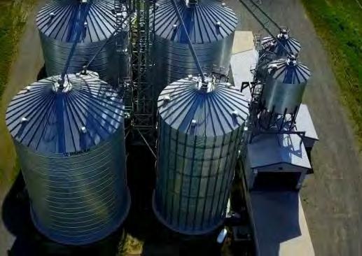 Grain Terminal Brand new for 2013 crop year, 550,000 bu capacity. Farms Fan tower grain dryer.