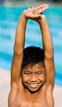 alignment when entering the water reduces both form drag and the risk of straining muscles or joints.