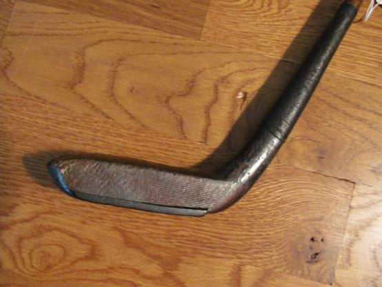Padman Apprentice for Tom Morris, longnose driving putter, circa 1870 s, with original shaft & grip, in good condition. Sale price @ $1,750 Photo #3776, Lot #123 Photo #3777, Lot #123 THE END!