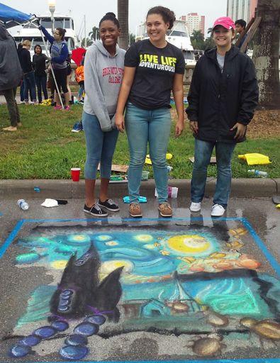 3, 2017 3 5 PM Congratulationsto 2016FirstPlaceTeam Riverdale HighSchool ArtFest Fort Myers invites all Lee County Art Teachers and your students to participate in Chalk Block, an outdoor Chalk Art