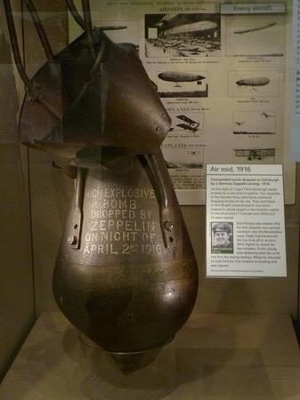 A zeppelin bomb in the