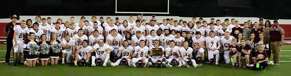 36th ANNUAL FOOTBALL PLAY-OFFS DAKOTADOME - VERMILLION - NOVEMBER 10-12, 2016 State Class "A" 11-Man Champions Madison Bulldogs Quarter Finals Tea Area defeated West Central 14-6 Dell Rapids defeated