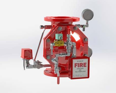 TALIS FP Range valves are used for fixed fire suppression systems, water, foam and seawater based flow control, in manual or remote on-off applications.