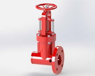 Isolation valves allow or prevent water flow, usually for maintenance or safety purposes, at specific sections of the fixed fire protection pipework, according to