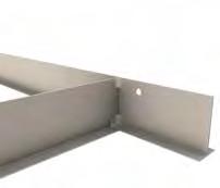 The ceiling is leveled by squeezing the prongs of the clip together and sliding the assembly up or down the suspension rod until the required level is achieved then releasing the clip (see Figure 1).