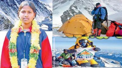She scaled the Everest when she was 13 years and 11 months.