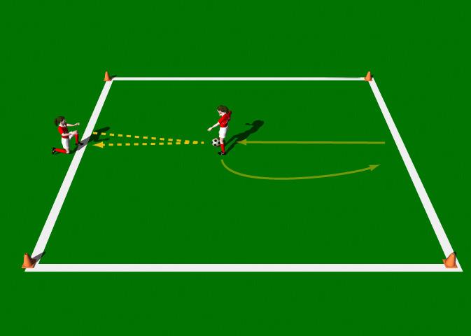 Week Nine Drill Three Control using inside of the Foot - on the Run Objective of the Practice: This practice is designed to improve each player s ability in ball control.