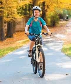 N THE SCHOOL LINK Concerns about road safety mean an increasing number of parents don t want their children riding a bike to school.