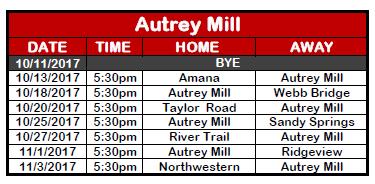 org Autrey Mill Volleyball Team Tryouts 7 th and 8 th graders ONLY, who have not failed more than one class the previous semester, including Connections, may try out for the AMMS volleyball team.