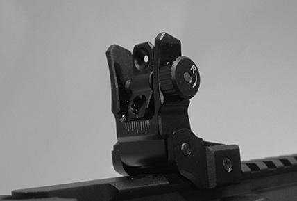 SIGHT ADJUSTMENT Your SAINT Rifle is equipped with adjustable sights.