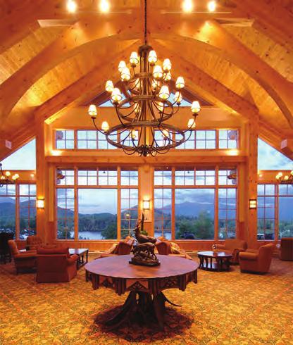 Our perfect in-town location, magnificent 360 degree views of the mountains and lakes, explicit attention to detail, 30, 000 sq. ft.