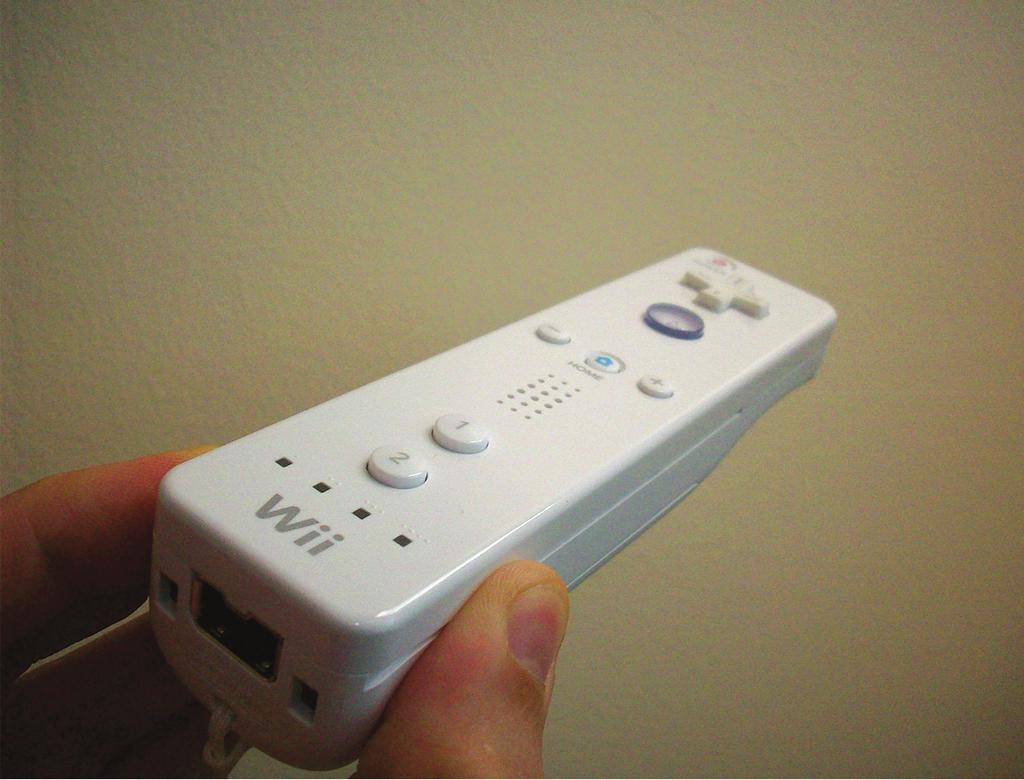 Tutorial +z y Pitch +x Yaw x +y Roll z Figure 1. The Wiimote, with labels indicating the Wiimote s coordinate system.