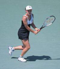 The open-stance backhand is one of the latest evolutions in technique.