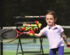 Children will learn to play tennis by playing tennis.