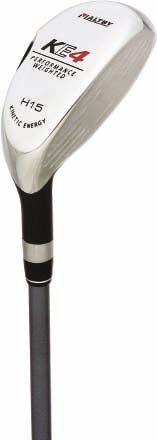 available in 18, 21 & 24 loft options Cast 17-4 Stainless Steel FREE weight wrench Recommended ferrule 52PI FW & HYBRID SPECIFICATIONS loft lie RH/ weight face face bulge vol.