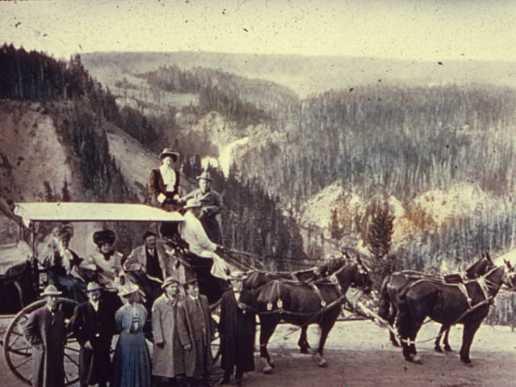 Yellowstone: A National Park In 1872, Yellowstone (in the state of