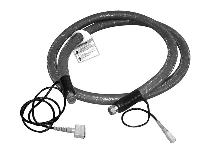 Instructions Hotmelt/Warm Melt Heated Hose 309160L For use with Graco temperature control systems for nonflammable hotmelt and warm melt sealants and adhesives.