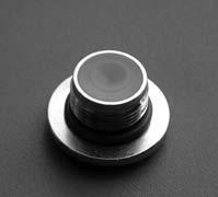 Being careful to avoid disturbing the position of the swivel washer, mate the threaded end of the swivel retainer(24) through the piston cap and into the stem of the swivel cap.