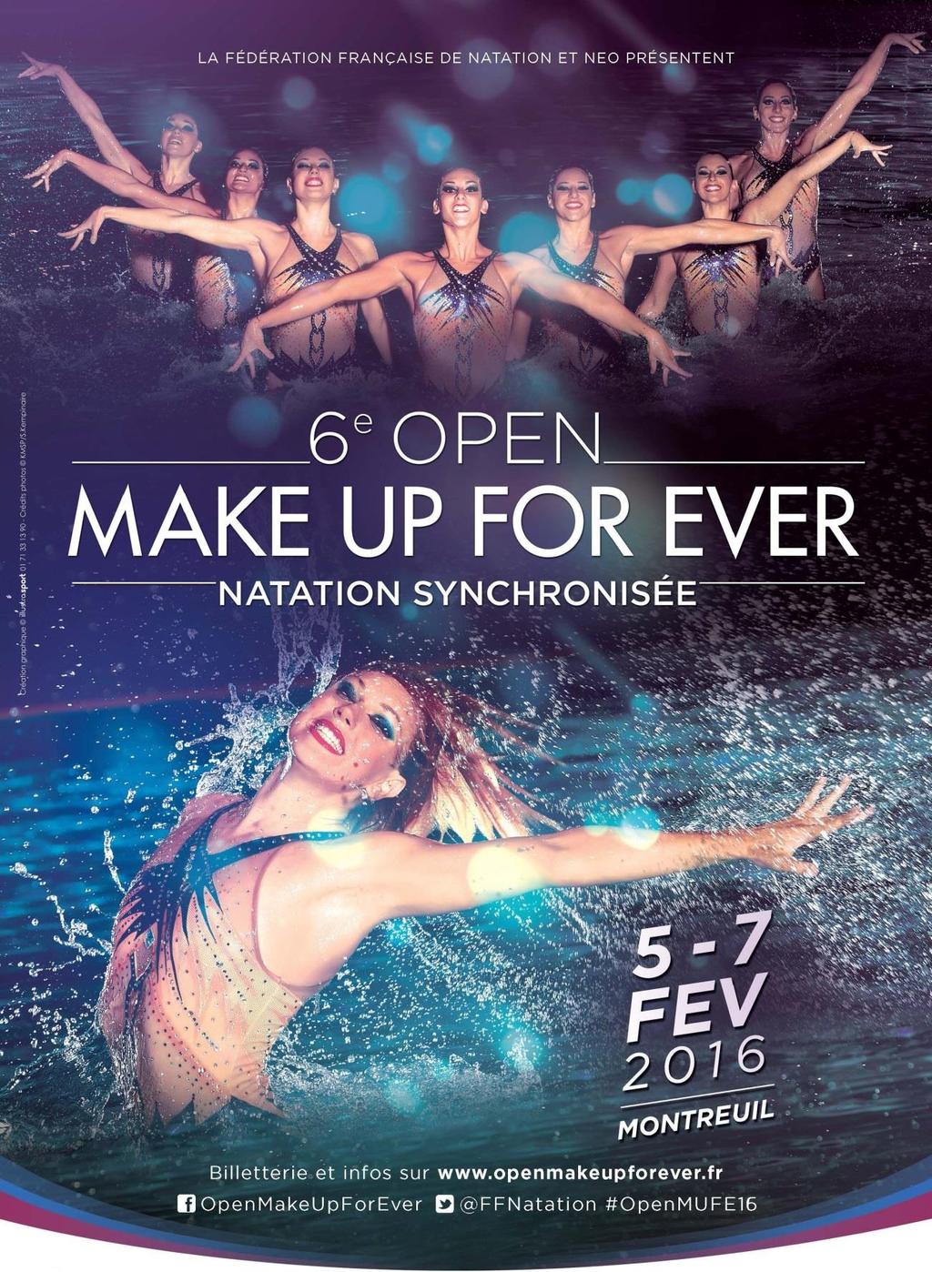 6 th OPEN MAKE UP FOR EVER