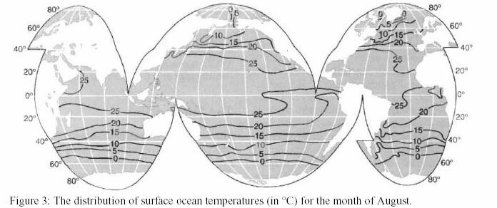 Regions, where there is no effective thermocline due to the colder surface waters, vertical circulation takes place as the surface waters sink to replenish deep waters in the major oceans.