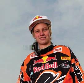 Steffi Laier Woman s World MX Champion: Steffi was given her first motorcycle when she