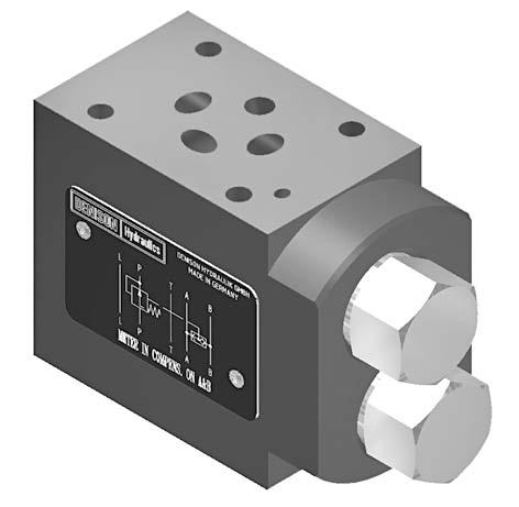 Catalog HY14-255/US Technical Information General Description sandwich type pressure s are typically used in combination with proportional directional control valves.