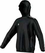 Youth Basic Rain Jacket T1060065Y $45.00 S2250S Adjustable hood. Water resistant. Mesh liner lifts fabric from the skin s surface, allowing air to circulate. Side pockets.