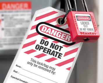 WORKPLACE LOCK OUT/TAG OUT OSHA 29 CFR 1910.