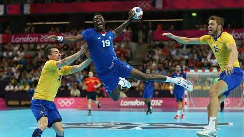 HANDBALL Handball is one of the fastest game sports.