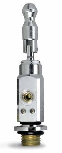 Aluminum cylinder valve supplied with Teflon O-Ring for fast easy installation. Oxygen cleaned to meet CGA G4.1 specifications. Clean room assembly. All valves are marked according to CGA standards.
