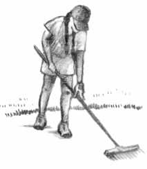 etiquette Fix ball marks on the putting green and fix any others you see. care of the course 1. Always wear golf, tennis shoes or sneakers. 2.