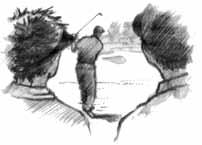 etiquette the spirit of the game Golf is played, for the most part, without the supervision of a referee or umpire.
