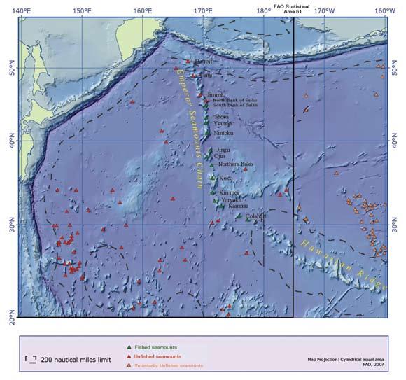 Map source: North Pacific Ocean Fisheries Organization website 1.