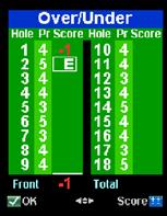 9. Adjusting the score Fig. 10. Scoring Summary screen Fig. 11. Digital Scorecard Fig. 12.