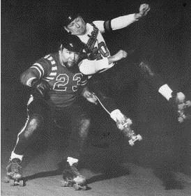 In the 1970-80s, Roller Derby was replaced by Roller Games. Many of those skaters used newer inline skates rather than the 4-wheelers ("quads").