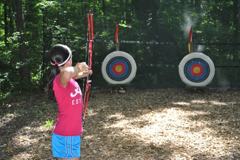 Archery Test your skills with compound bows.
