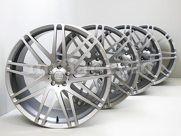 . Set of 4 genuine Brabus 22 inch silver forged "R"