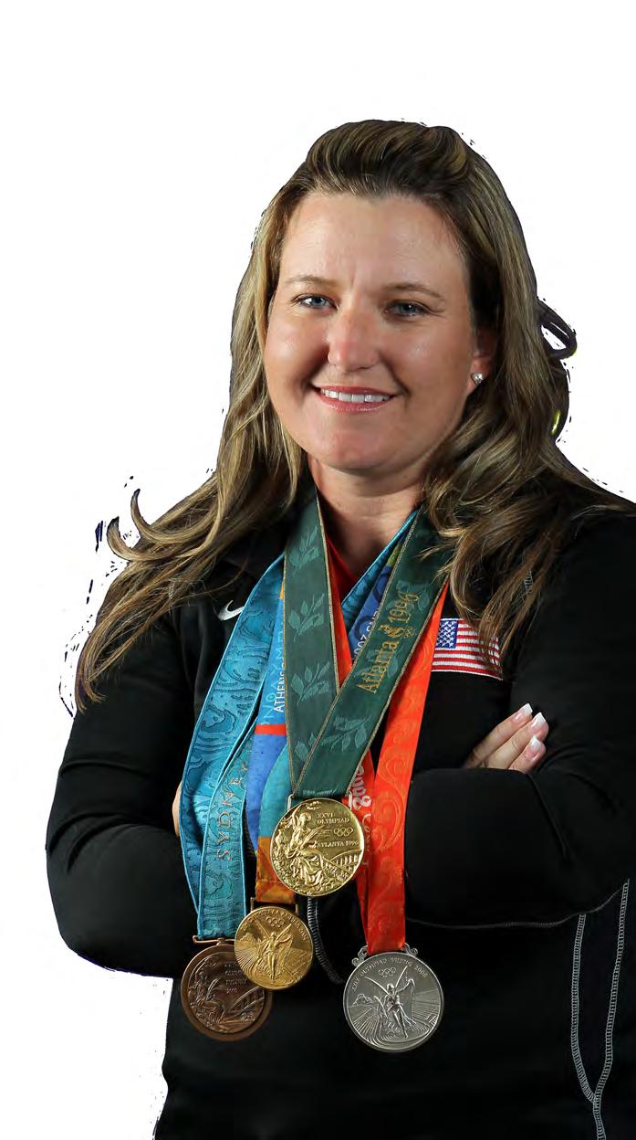 athlete to win 5 medals in 5 consecutive Games in an individual sport 2008 Olympic silver medalist (skeet) 2004 Olympic Gold Medalist (Double Trap), 5th Place (Skeet) 2000 Olympic Bronze Medalist