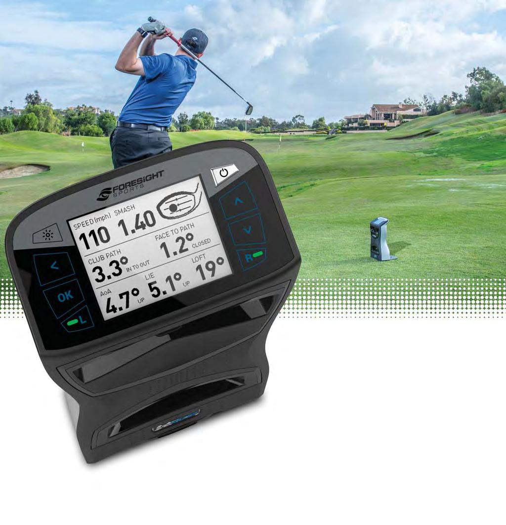 Massive Amounts of Data The GCQuad delivers a full spectrum of real-time ball and club data, and always with unmatched accuracy and reliability.