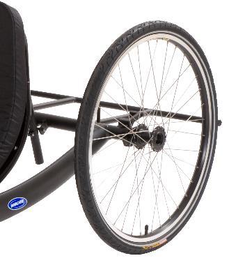 Invacare Top End Force -3 Handcycle Option code: - - - Wheels- compatible with many common bicycle tires 559" High Performance silver wheels Alex silver
