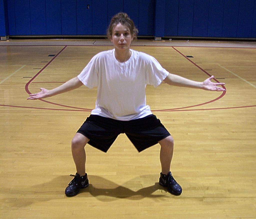 Defense Defensive Stance Lateral movement is a key part of the defensive stance Keeping a wide stance with your feet will maximize your lateral quickness Wide feet allow you to push off of the ground